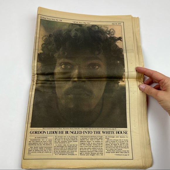 Vintage Rolling Stone Magazine Gordon Liddy Truman Capote July 19, 1973 Music - Picture 4 of 4